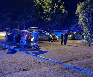 Pościg za złodziejem kół w Warszawie. Pirat drogowy staranował radiowóz!