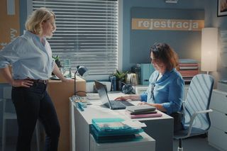 M jak miłość, odc. 1835: Judyta (Paulina Chruściel), Marysia (Małgorzata Pieńkowska) 