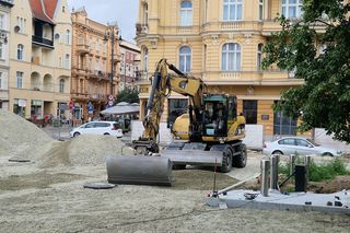 Tak przebiega rewitalizacja Placu Wolności w Bydgoszczy. Zaglądamy na plac budowy