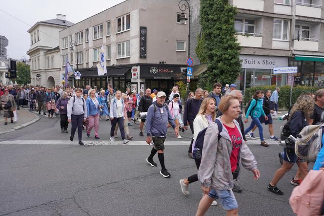 313. Warszawska Pielgzymka Piesza na Jasną Górę - wymarsz z Warszawy