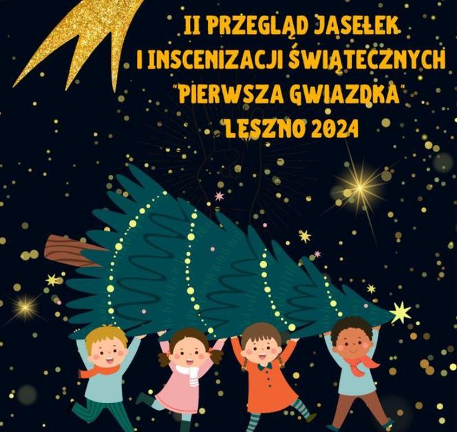 Jasełka w wykonaniu dzieci w teatrze