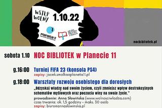 Zbliża się 'Noc Bibliotek'