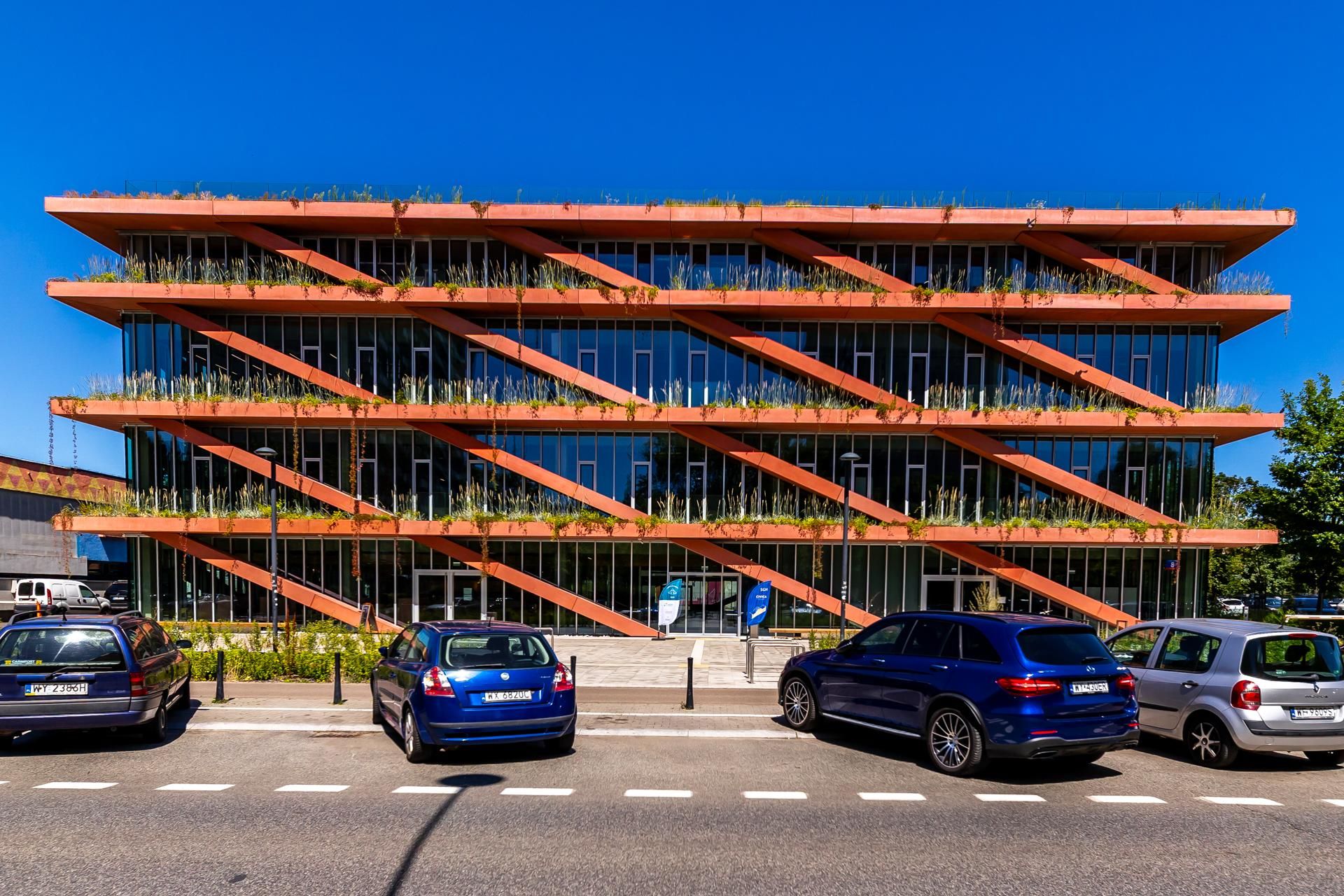 Centrum Przestrzeni Innowacyjnej SGH przy ulicy Batorego w Warszawie