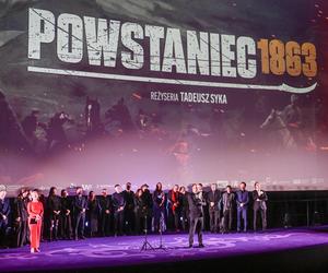 Plejada gwiazd na premierze filmu Powstaniec 1863