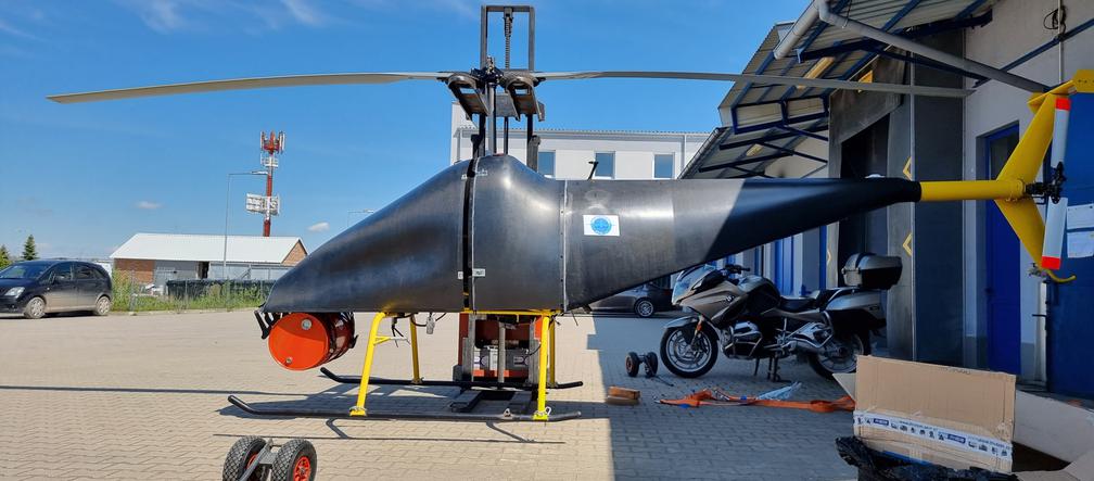 prototypu drona Heli-500