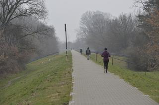 Ścieżka na Białołęce mruga jak pas startowy. Kontrowersyjna instalacja drażni mieszkańców 