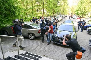 Zabójstwo lekarza w Krakowie. 35-latek doprowadzony do prokuratury