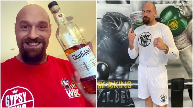 Pije whiskey oraz 12 piw dziennie i tak wygląda?! Fury znów zszokował