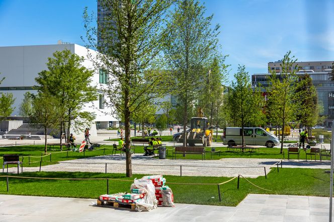 Plac Centralny Warszawa, sierpień 2025