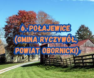 6. Połajewice (gmina Ryczywół, powiat obornicki)