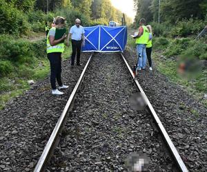 Śmiertelny wypadek na torach pod Kościerzyną. Pociąg osobowy potrącił 67-latkę.