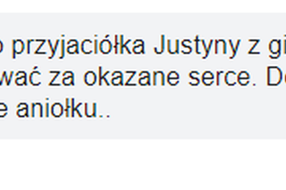 Wzruszające komentarze po śmierci 20-latki