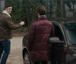 Na dobre i na złe odc. 957. Krzysztof Radwan (Mateusz Damięcki), Blanka (Pola Gonciarz)