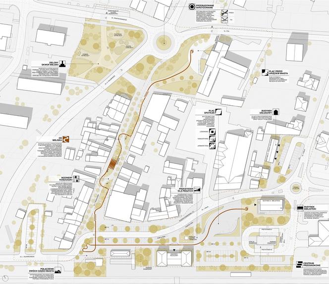 Rewitalizacja centrum Myszkowa – wyniki konkursu na nowe zagospodarowanie centrum Myszkowa