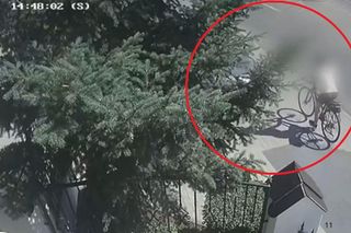Potrącenie rowerzystki w Mysłowicach. Kierująca mercedesem nie ustąpiła pierwszeństwa. Jest nagranie