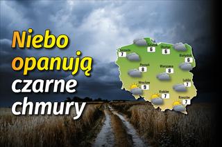 Pogoda na środę w Polsce:  Niebo opanują ciemne chmury [INFOGRAFIKA]