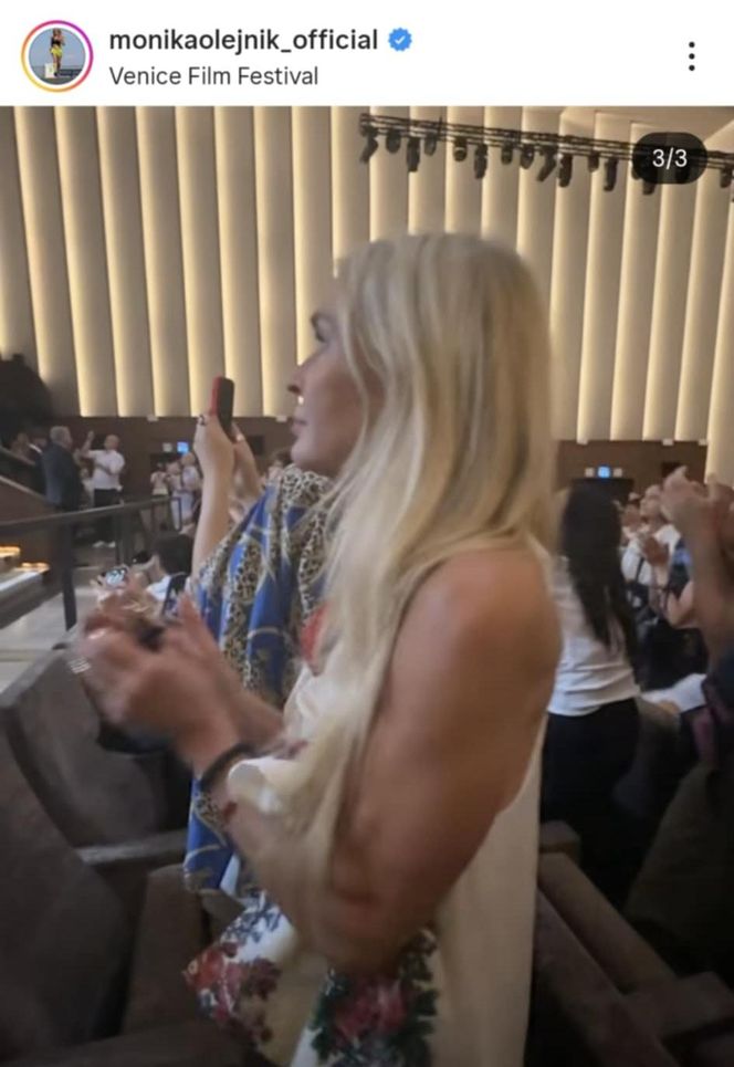 Monika Olejnik w Wenecji