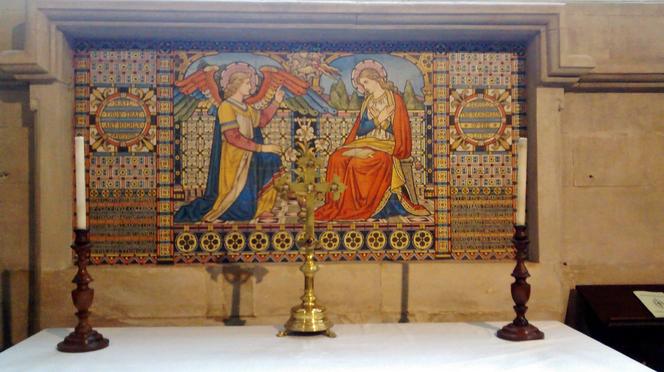 Romańsk-gotycki fresk