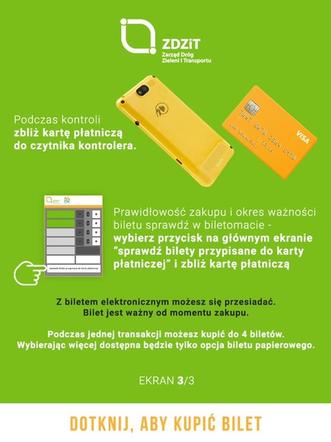 Olsztyn. Wirtualny bilet na karcie płatniczej - jak to zrobić?