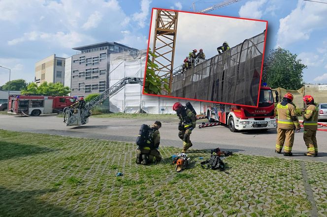 Pożar w Instytucie Lotnictwa w Warszawie! Ewakuacja 25 osób