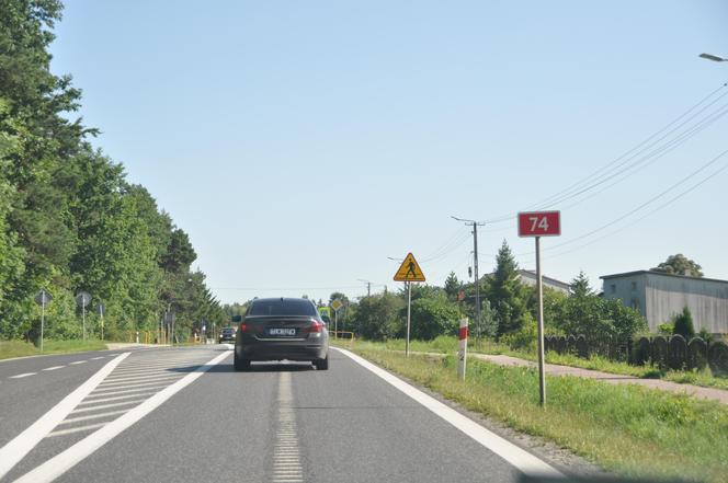 Trasa S74 w Miedzianej Górze i Kostomłotach koło Kielc