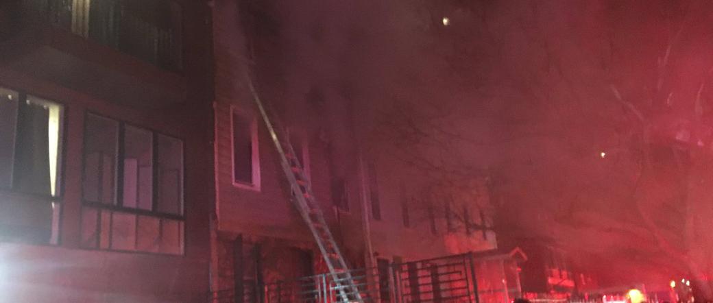 STRAŻACY RANNI W AKCJI