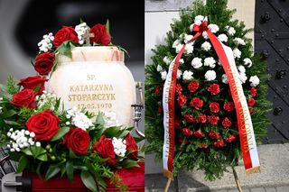 Wzruszający gest Szymona Hołowni. Tak na pogrzebie pożegnał Katarzynę Stoparczyk 