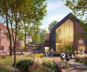 Campus Bemke w Kleczy Dolnej ze szkołą projektu Medusa Group