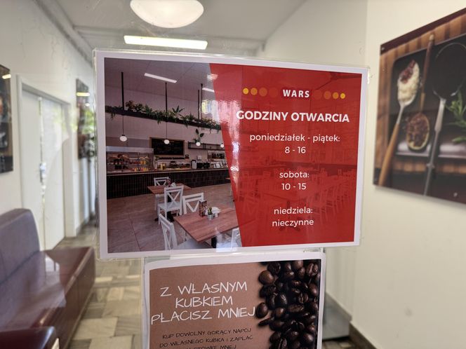 Restauracja WARS przy ul. Chłopickiego w Warszawie 