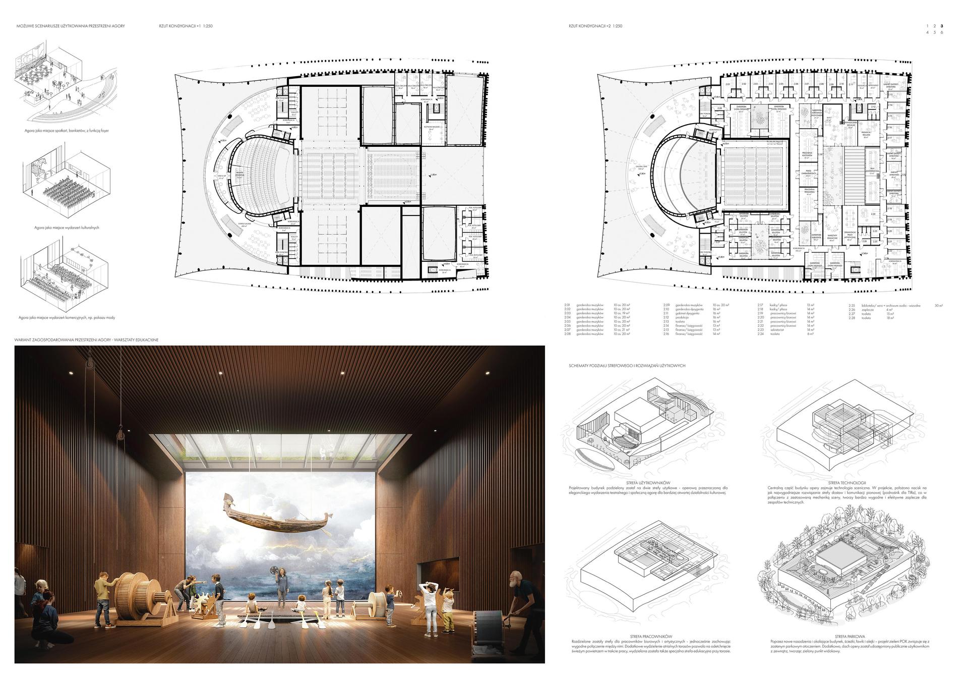 Polska Opera Królewska - II nagroda w konkursie - APA Wojciechowski 