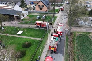 Tragiczny pożar niedaleko Krotoszyna. Spłonęło trzysta królików 