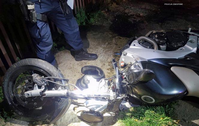 28-latek ofiarą makabry pod Poroninem! Jego motocykl rozbił się o auto 27-latki [ZDJĘCIA]