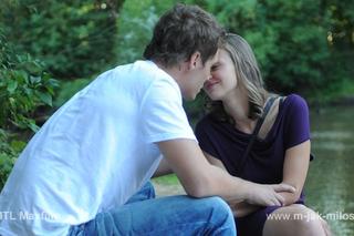 M jak miłość odc. 1035. Marcin (Mikołaj Roznerski), Eryka (Marta Juras)