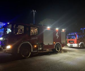 Spłonęło maserati. Nocny pożar w Lipnie koło Leszna