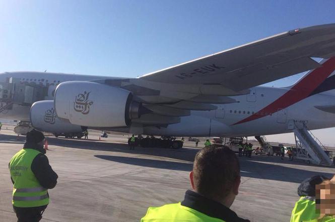 Airbus A380 wylądował na Lotnisku Chopina