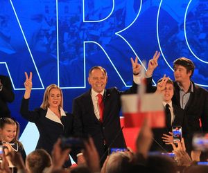 Tak córeczka Nawrockiego skradła show tacie! 