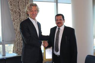 Dariusz Mioduski spotkał się z Ambasadorem Zjednoczonych Emiratów Arabskich
