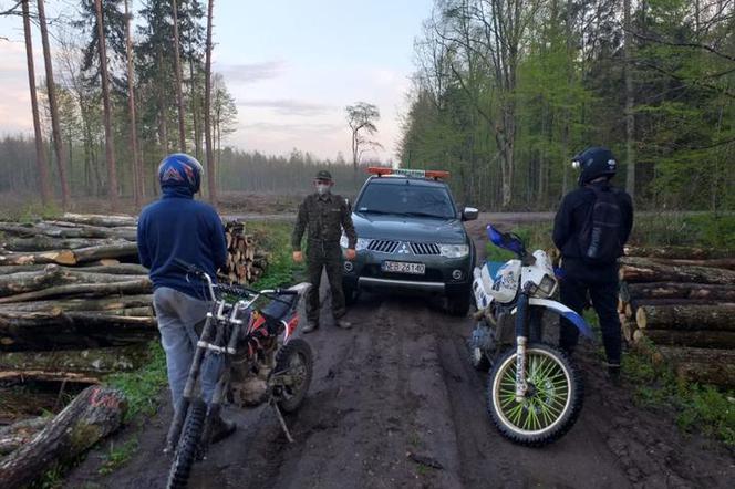 Jazda na nielegalu, czyli straż leśna w pogoni za quadami i crossami [AUDIO]