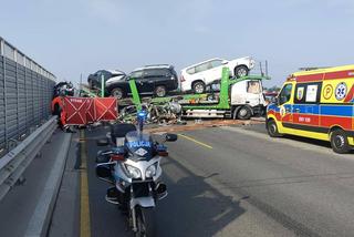 Wypadek A1 Łódzkie