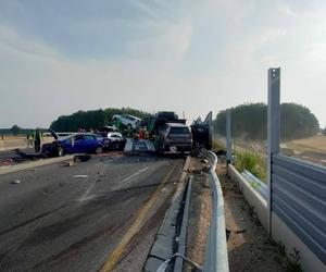 Wypadek A1 Łódzkie