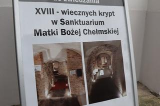 Nowe odkrycia w kryptach pod Bazyliką Mariacką w Chełmie