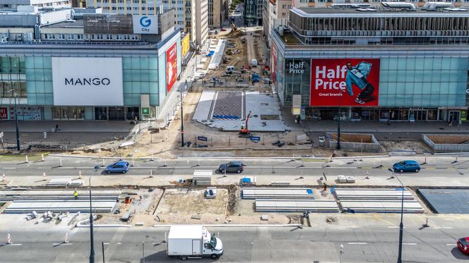 Remont ulicy Złotej w Warszawie z tunelem do placu Centralnego