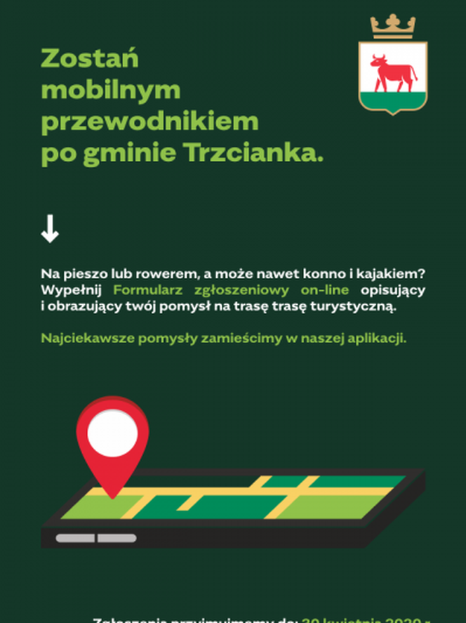 Zostań mobilnym przewodnikiem po gminie Trzcianka