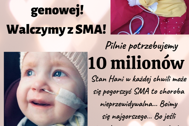 Można pomóc maleńkiej Hani spod Piły