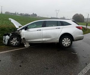 Kraksa w Osieku. Dziecko trafiło do szpitala