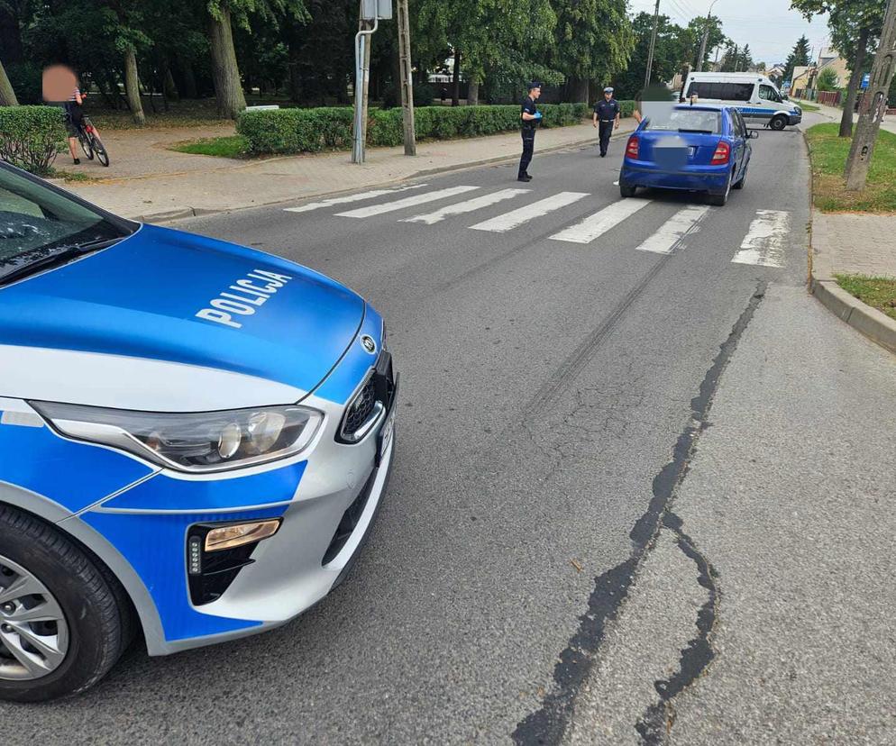 65-latka potrącona na przejściu dla pieszych na ul. Nowogrodzkiej w Łomży! [ZDJĘCIA]