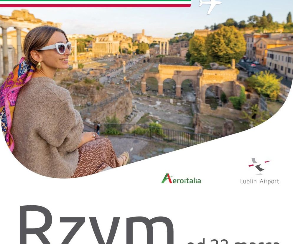 Od wiosny ruszą połączenia lotnicze na trasie Lublin - Rzym.