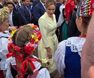 Dożynki prezydenckie 2025 w Warszawie. Zdjęcia Koła Gospodyń Wiejskich w Puszynie, gmina Korfantów