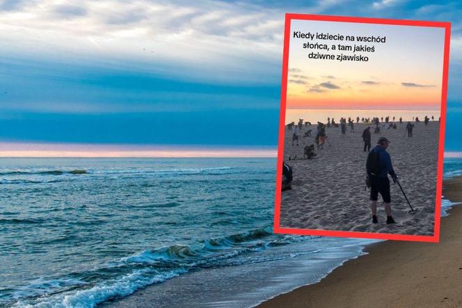 Atak zombie na plaży we Władysławowie? Nagranie stało się viralem na TikToku