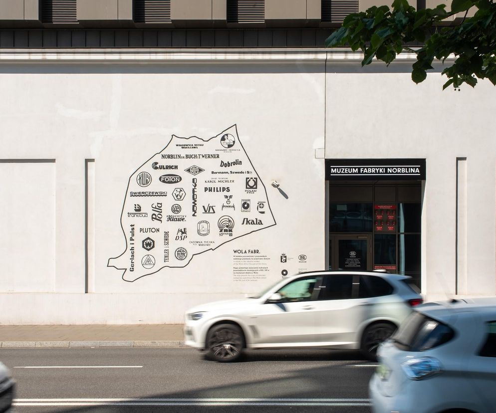 Nowy mural na terenie Fabryki Norblina. Upamiętnia przemysłowe korzenie dzielnicy